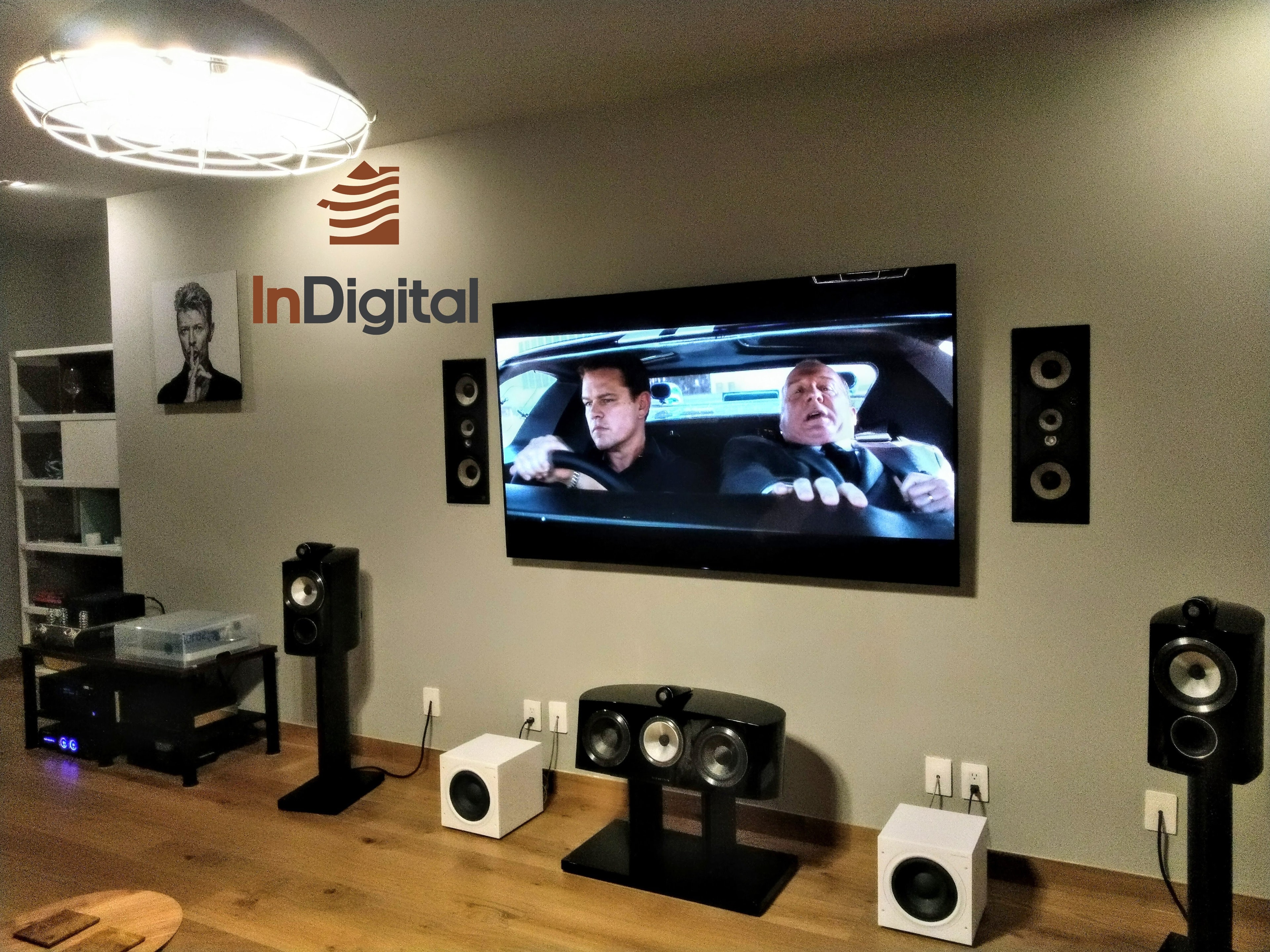 Instalación de audio residencial